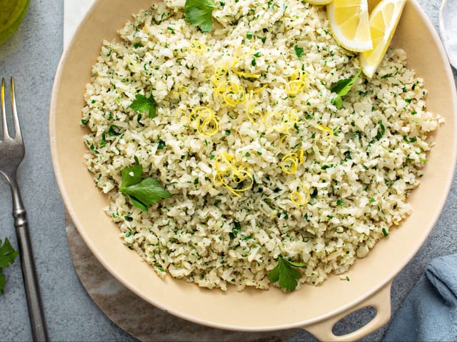 Organic Herb Wild Rice Pilaf.
