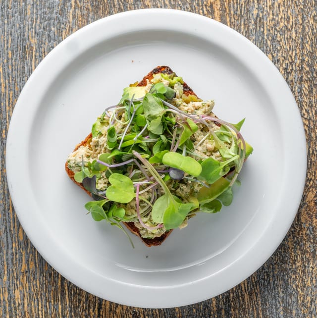 Gluten-Free Tuna Toast.