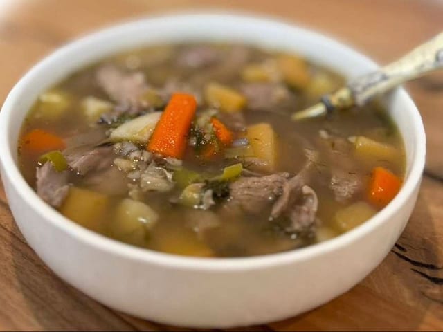 Organic Turkey Bone Broth Soup.