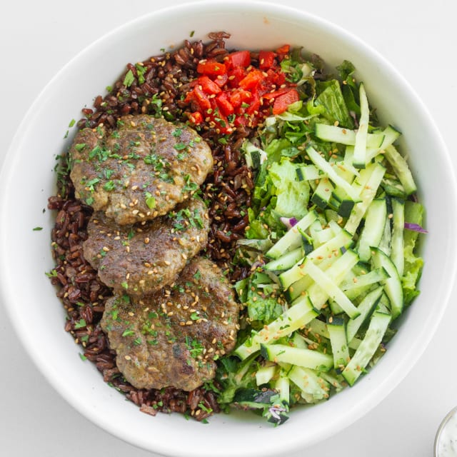 Lamb Kebab Bowl.